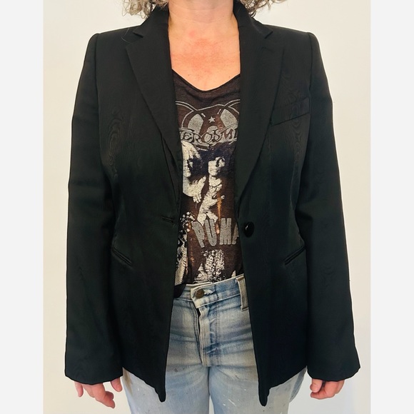 Giorgio Armani Silk Tailored Blazer - Picture 3 of 16